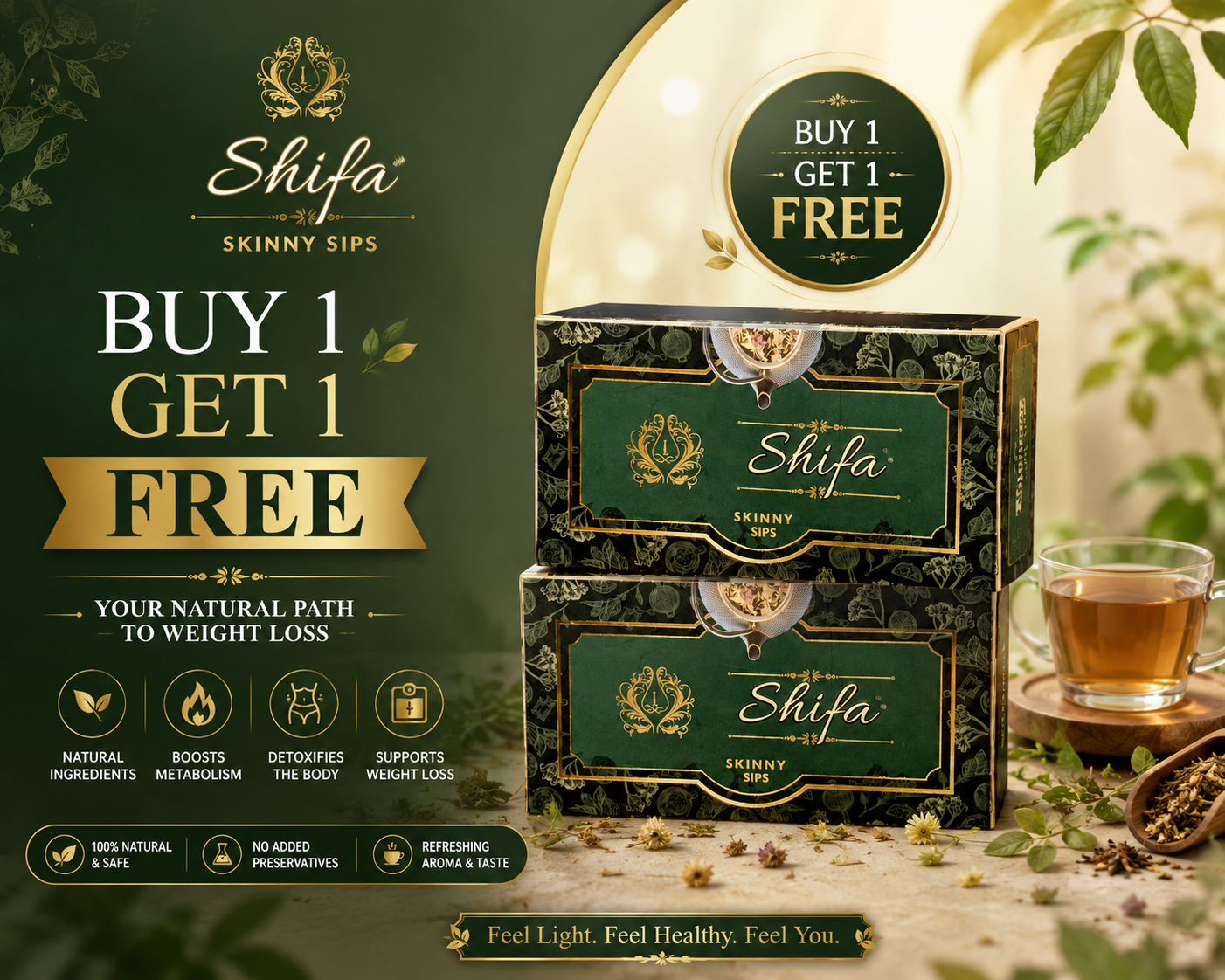 ( Three Month Course ) Detox Kehwa 100% Organic